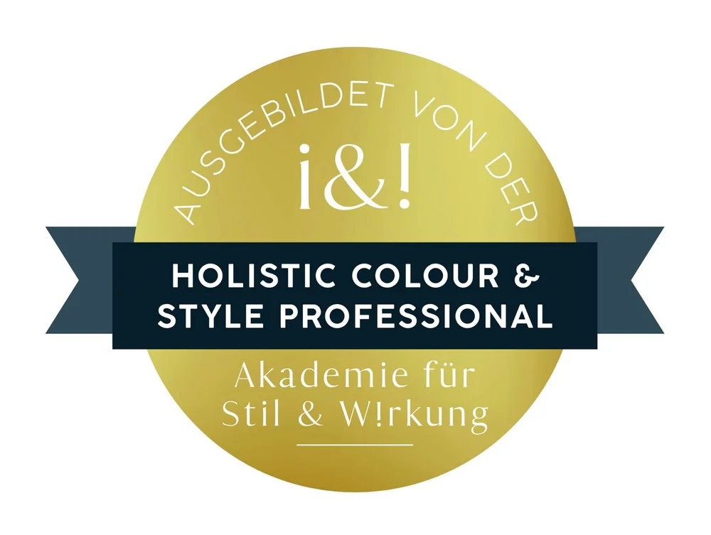 Qualifikationssiegel Holistic Colour & Style Professional der Akademie für Stil & Wirkung